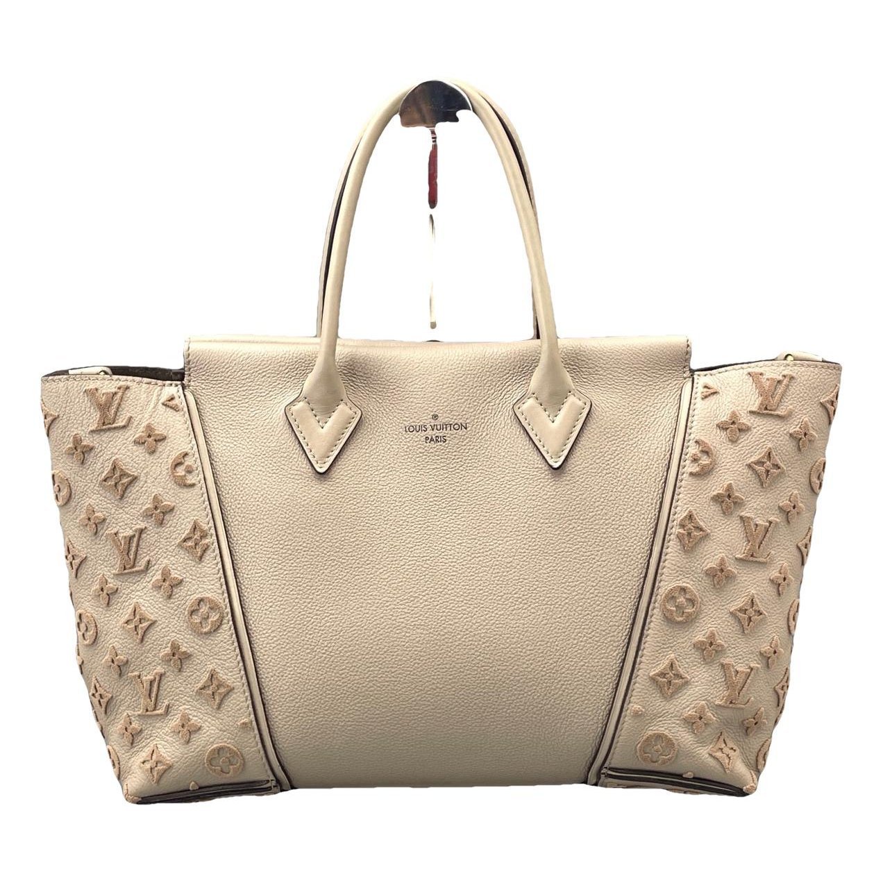 Tote W leather handbag