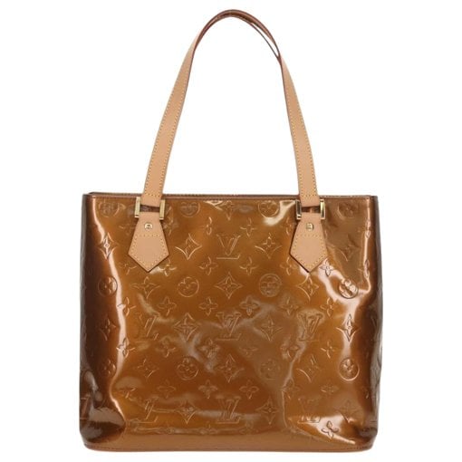Houston patent leather handbag