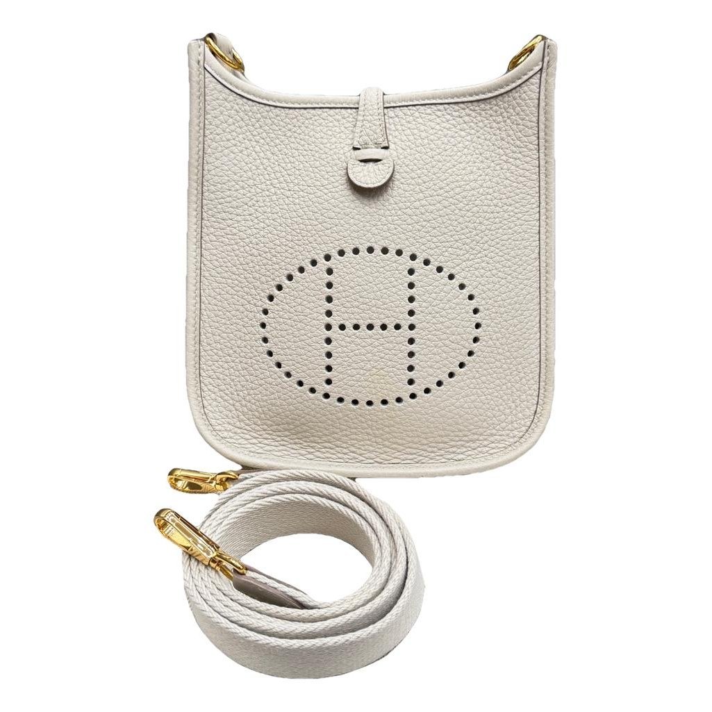 Evelyne leather handbag