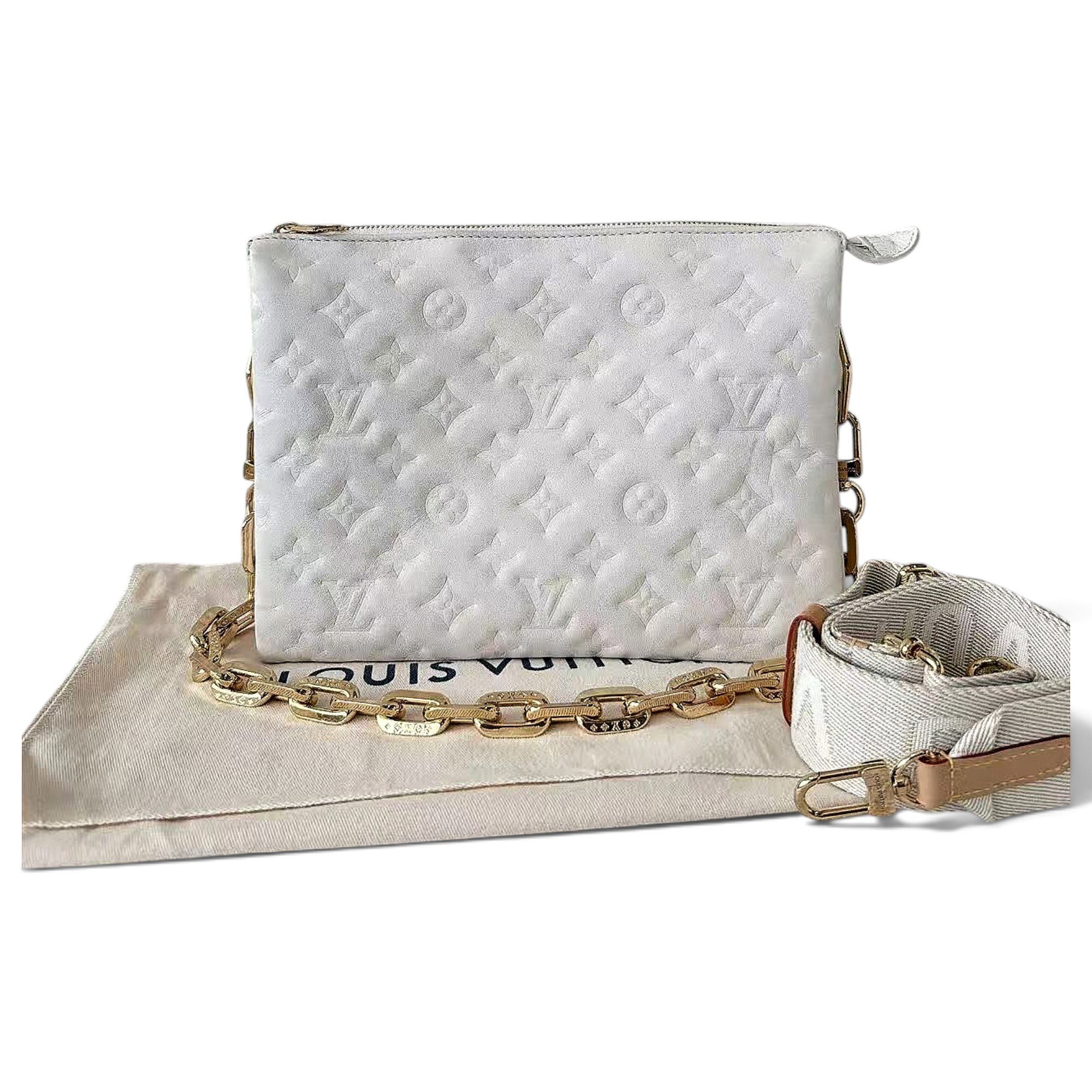 Coussin Flap leather handbag