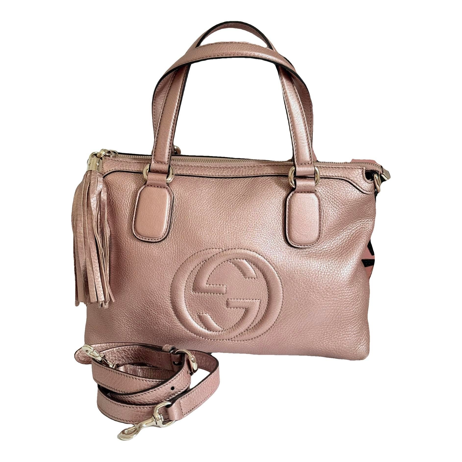 Soho Zip leather handbag