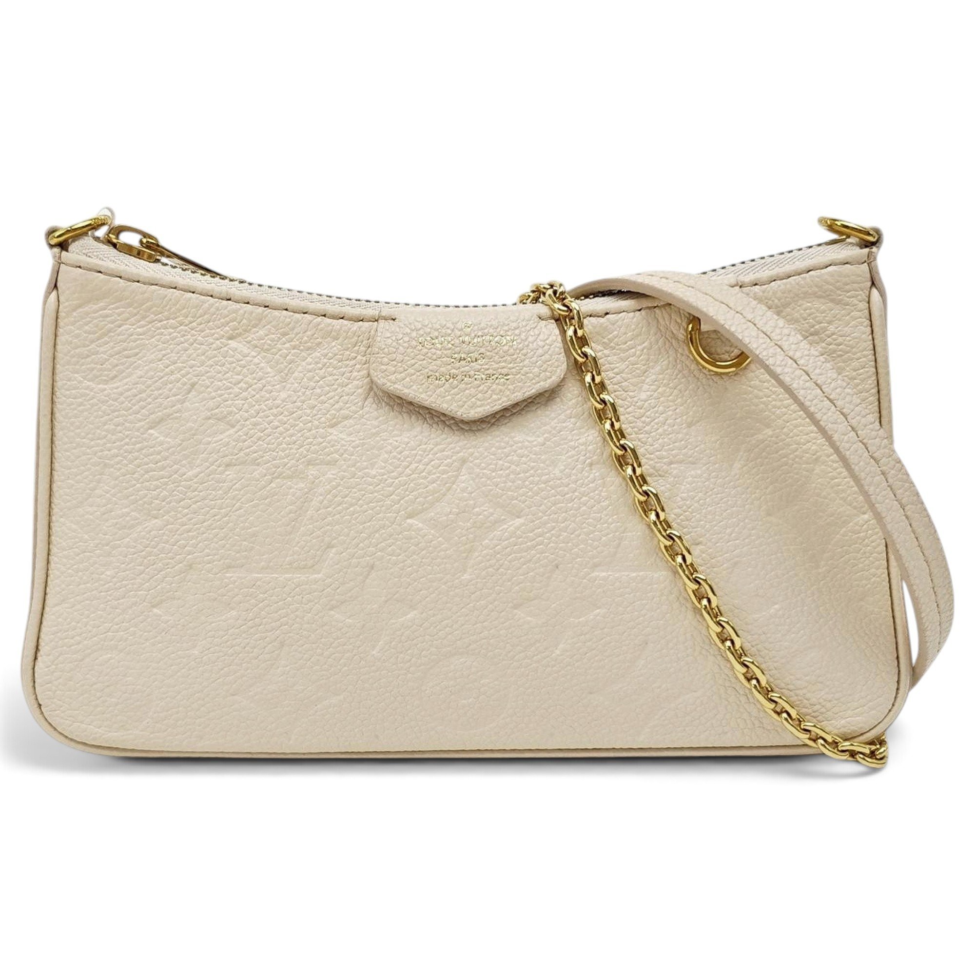 Easy Pouch On Strap leather handbag