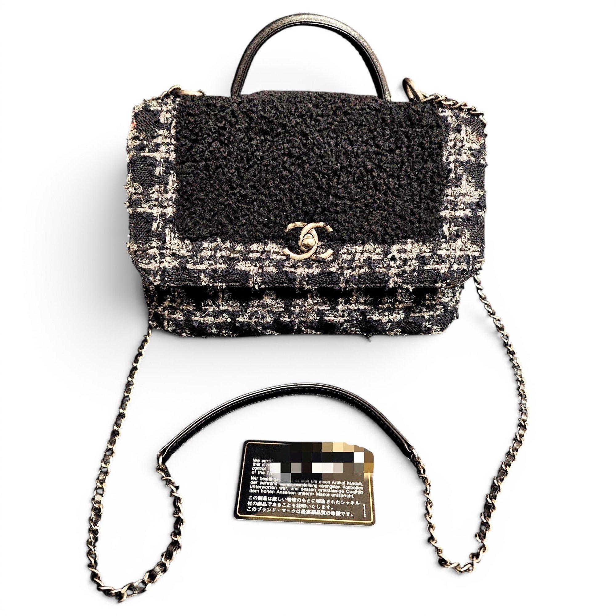 Timeless/Classique tweed crossbody bag