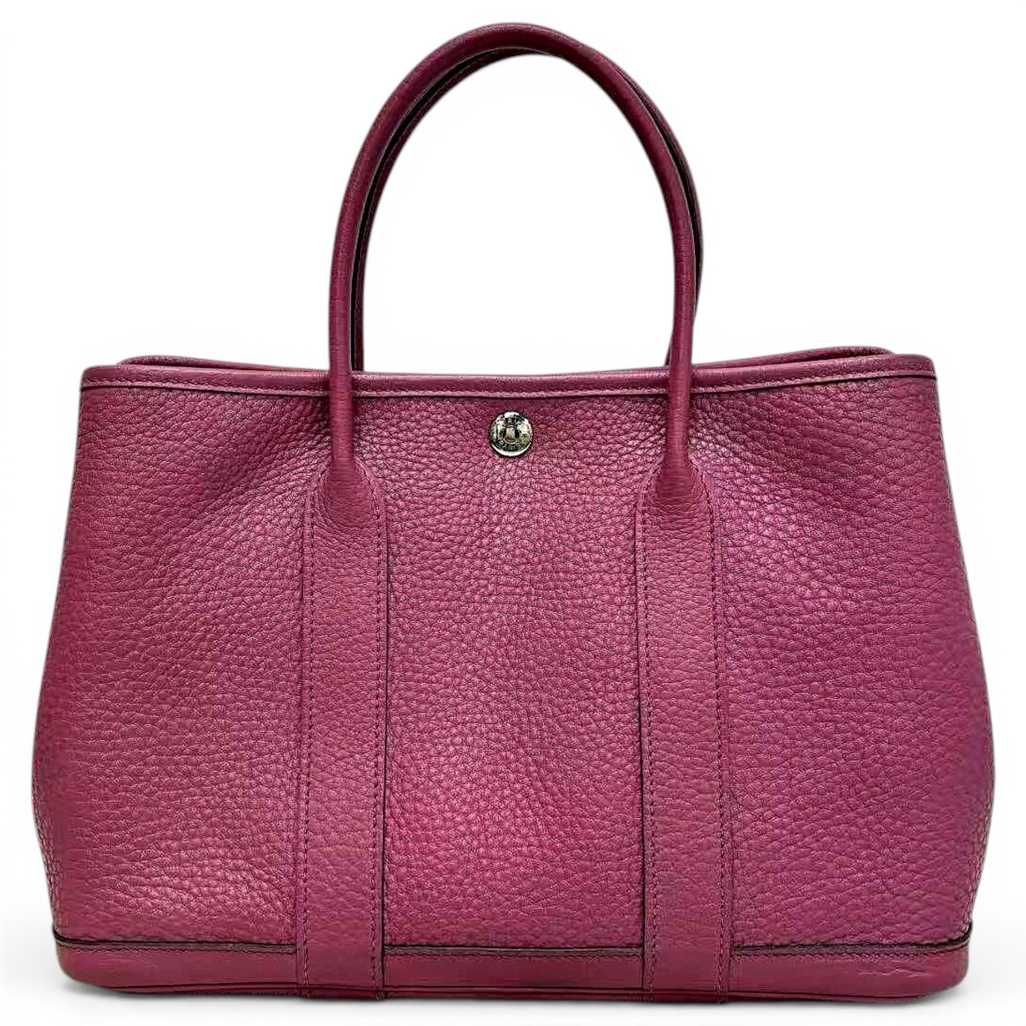 Garden Party leather handbag