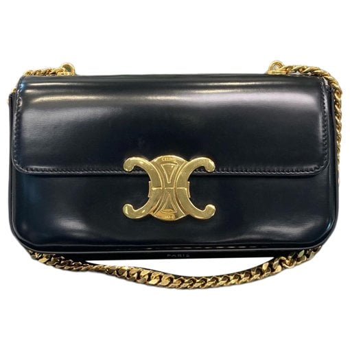 Triomphe Long leather handbag