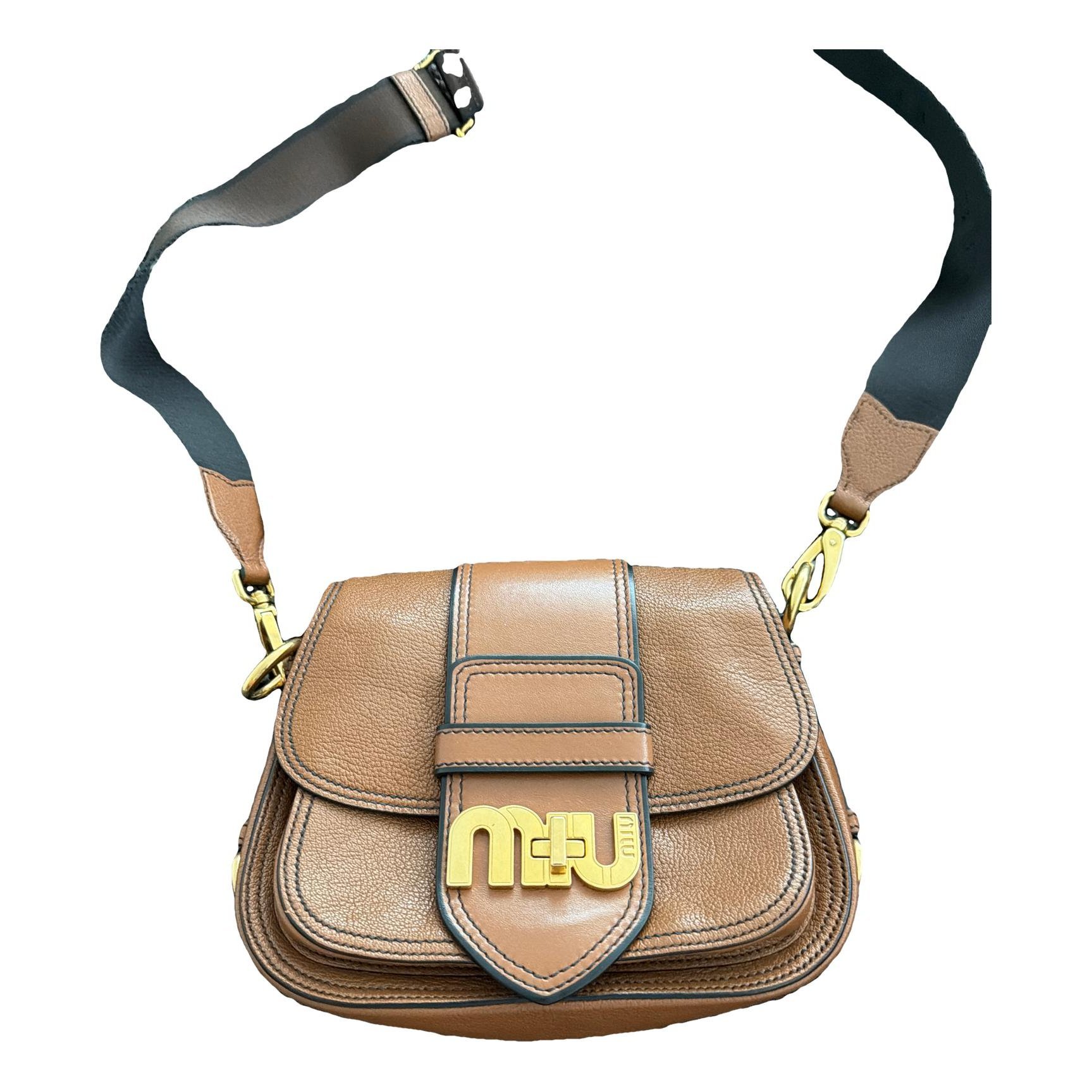 Dahlia leather crossbody bag