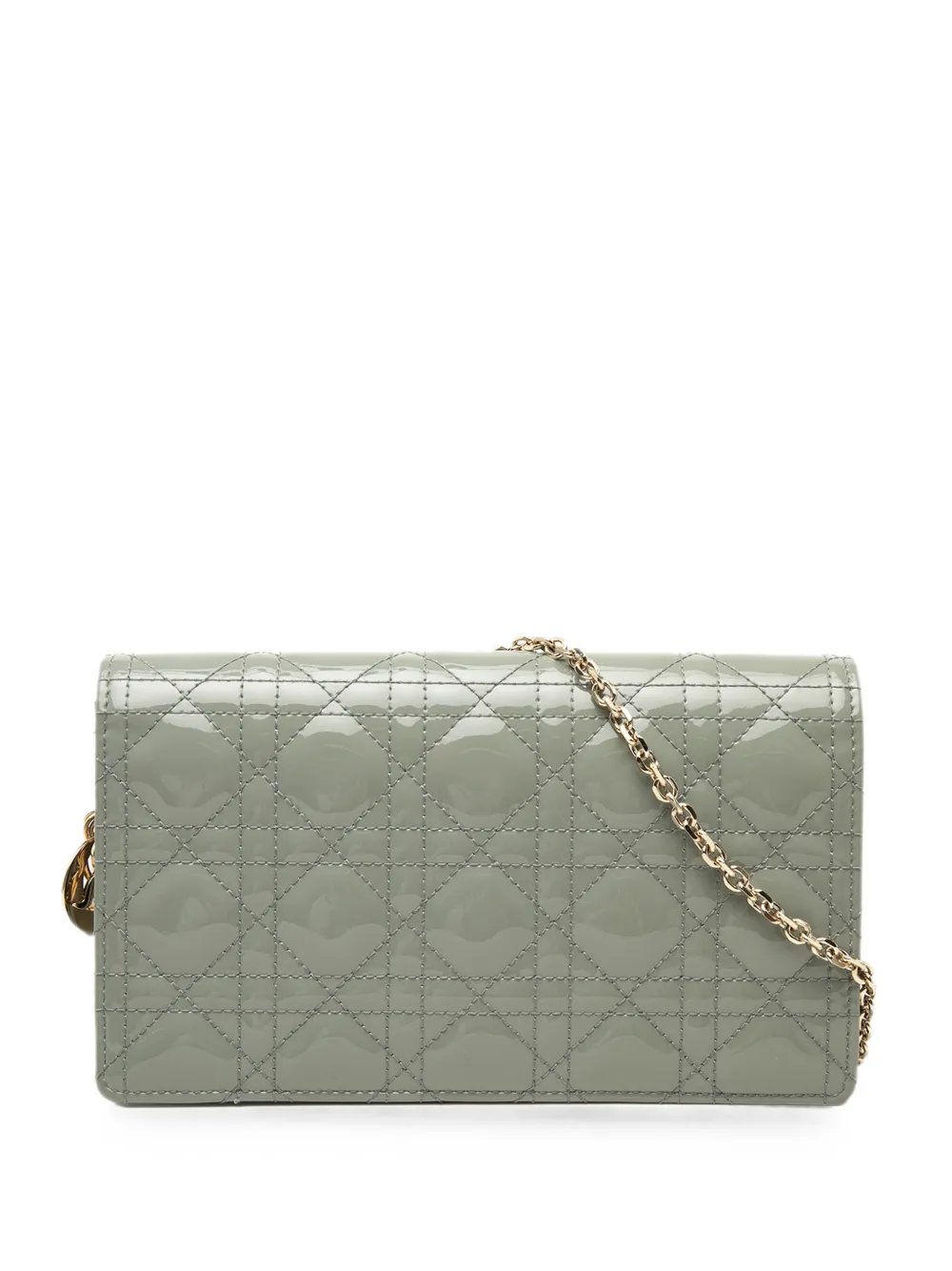 2022 Patent Cannage Lady Dior Wallet On Chain crossbody bag