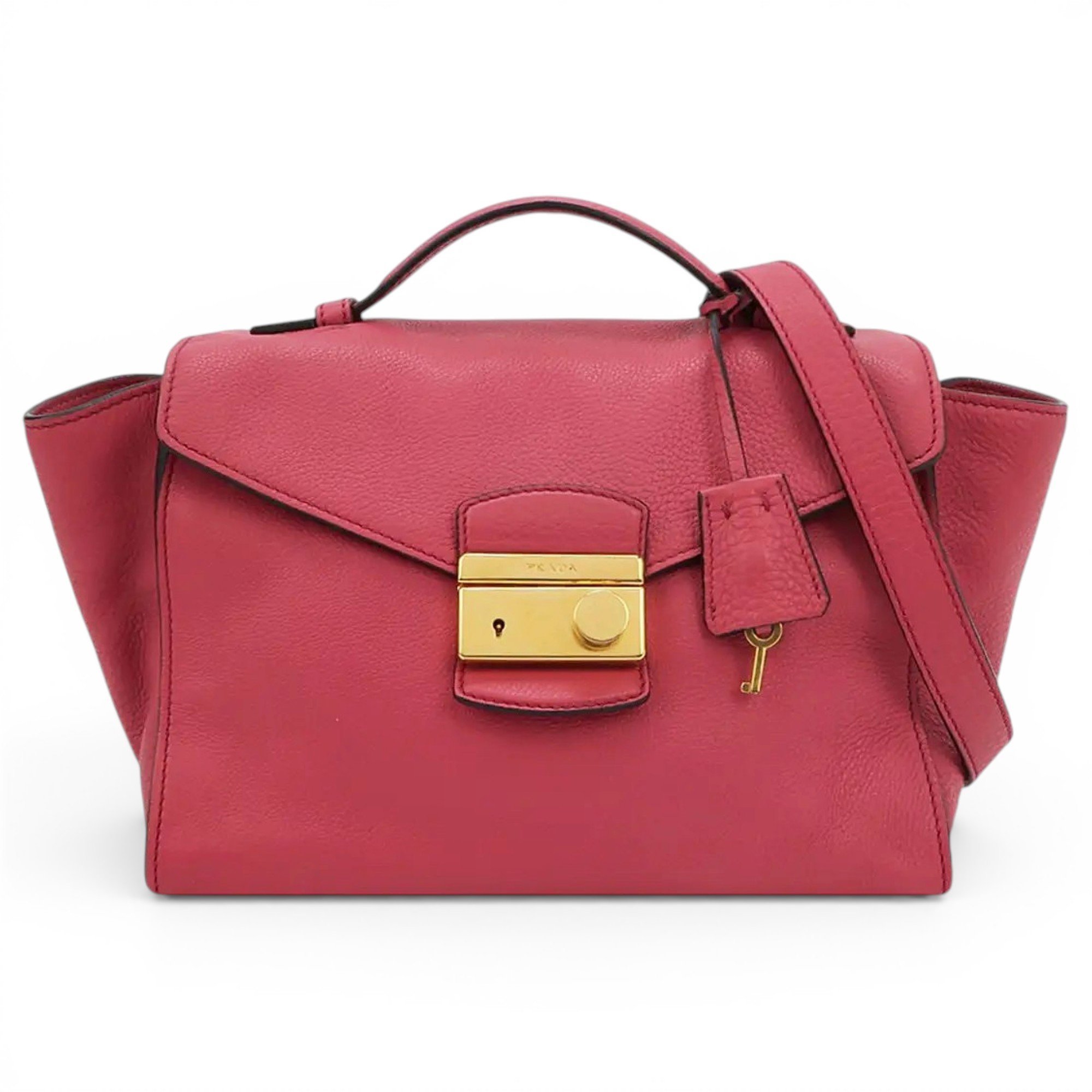 Leather crossbody bag