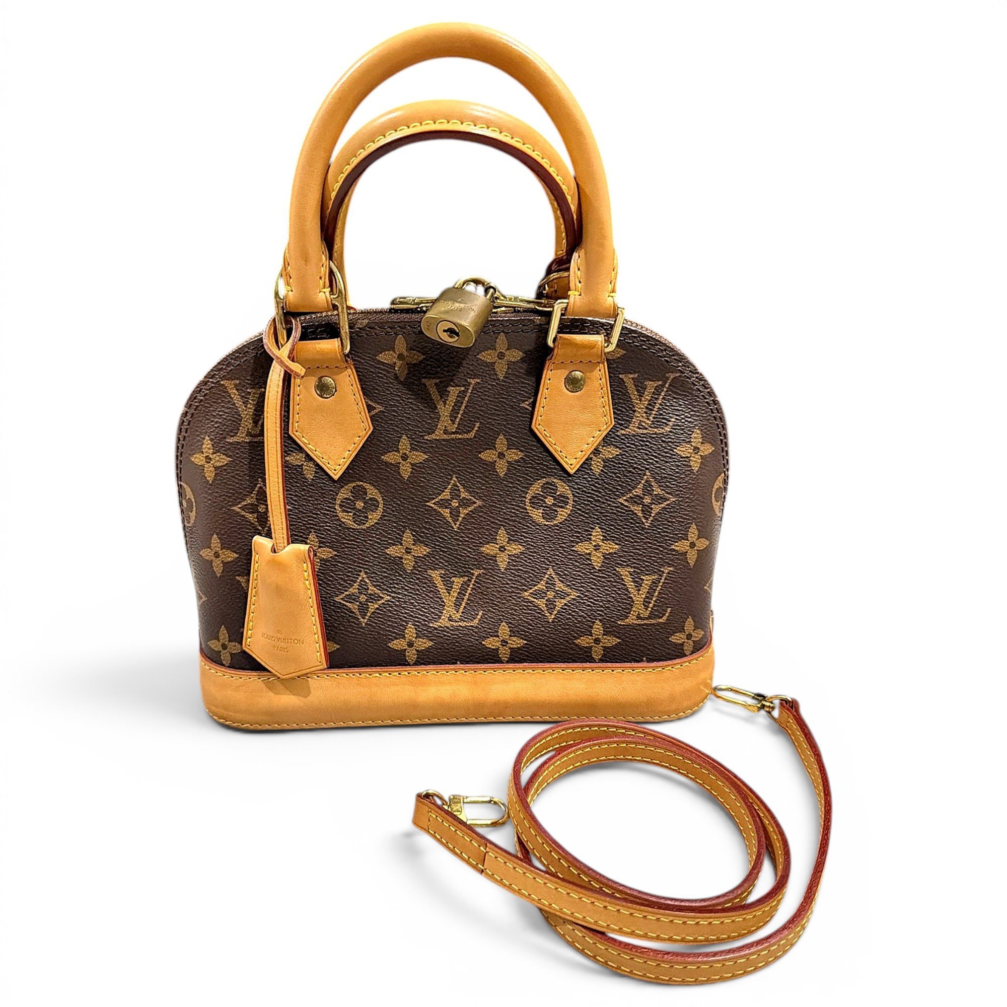 Alma BB leather handbag