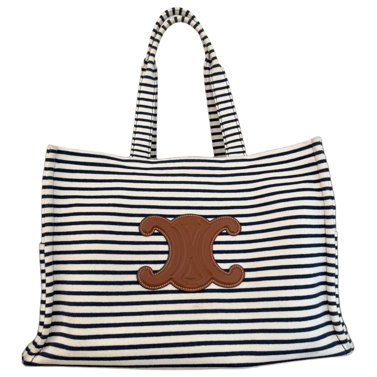 Cabas Horizotal cloth handbag