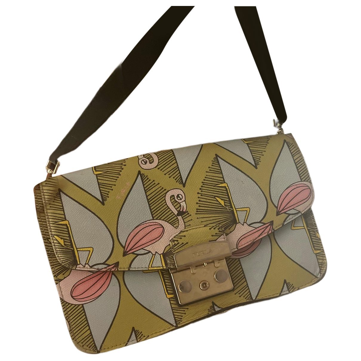 Metropolis leather crossbody bag