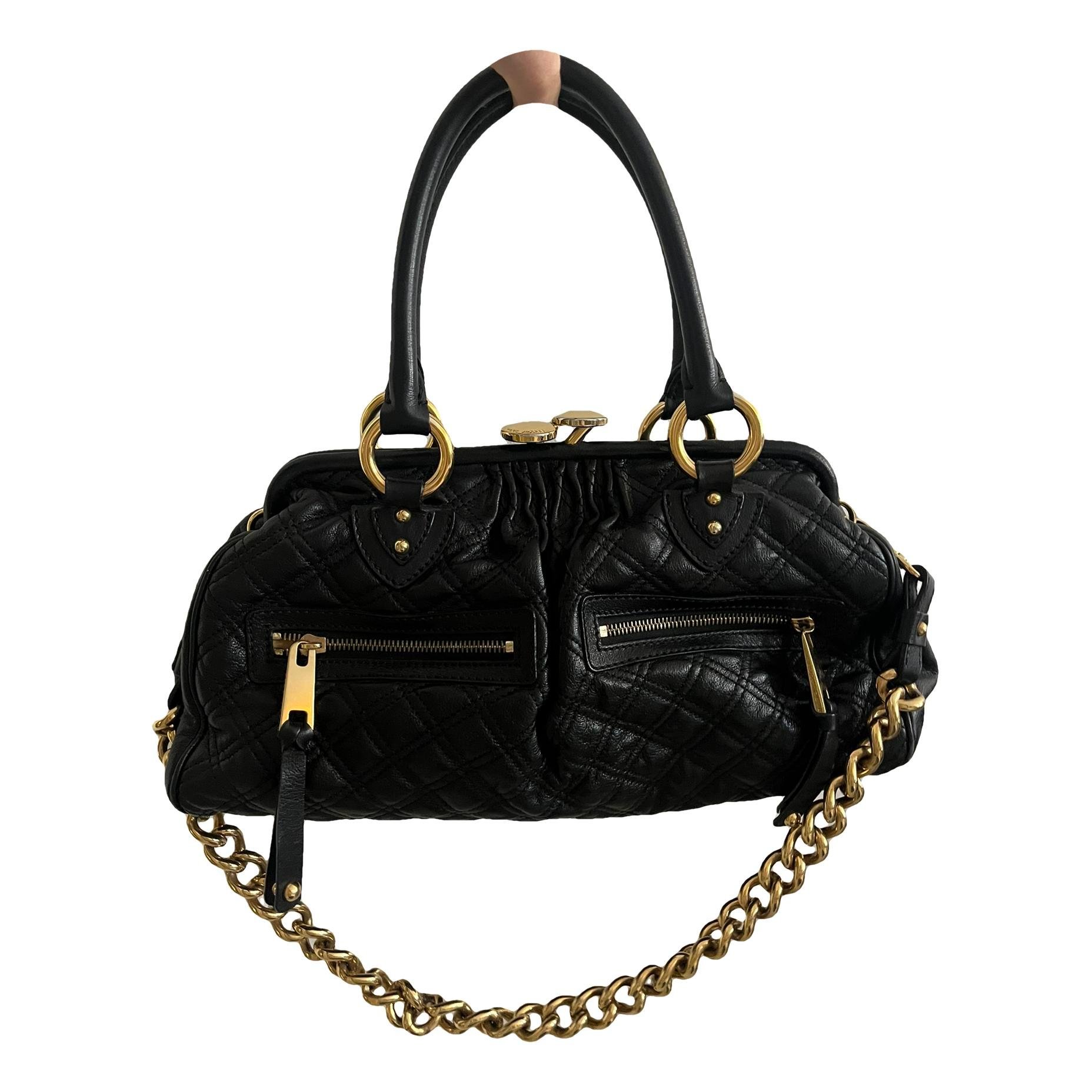 Stam leather handbag