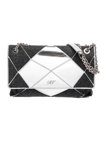 Roger Vivier Wool Shoulder Bag