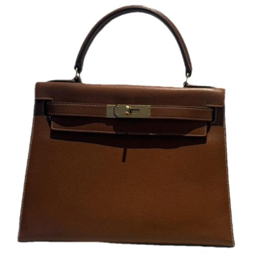 Kelly 32 leather handbag
