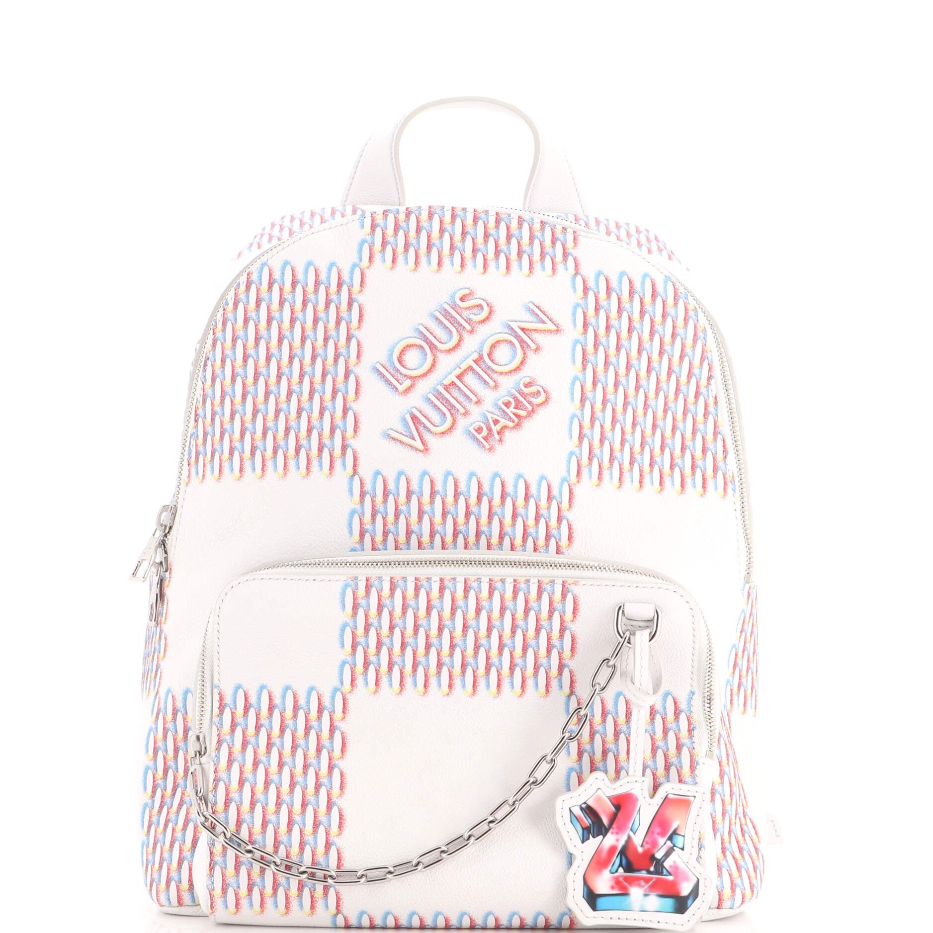 Racer Backpack Limited Edition Damier Spray Leather
