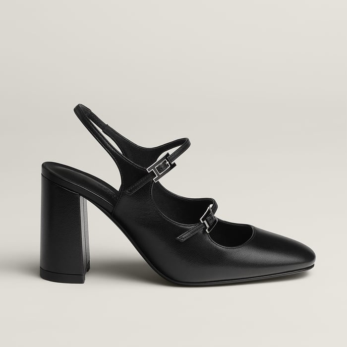 Noir Jackie 90 Pump