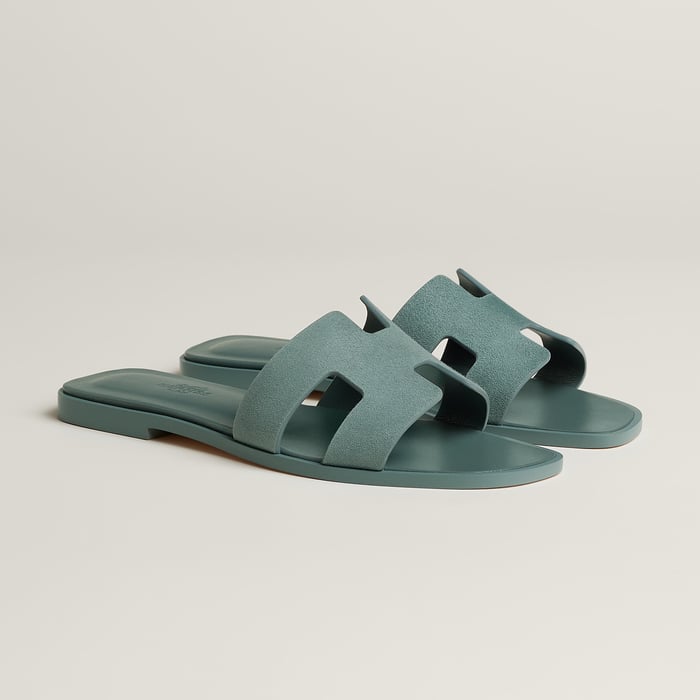 Bleu Tonnerre Oran Sandal