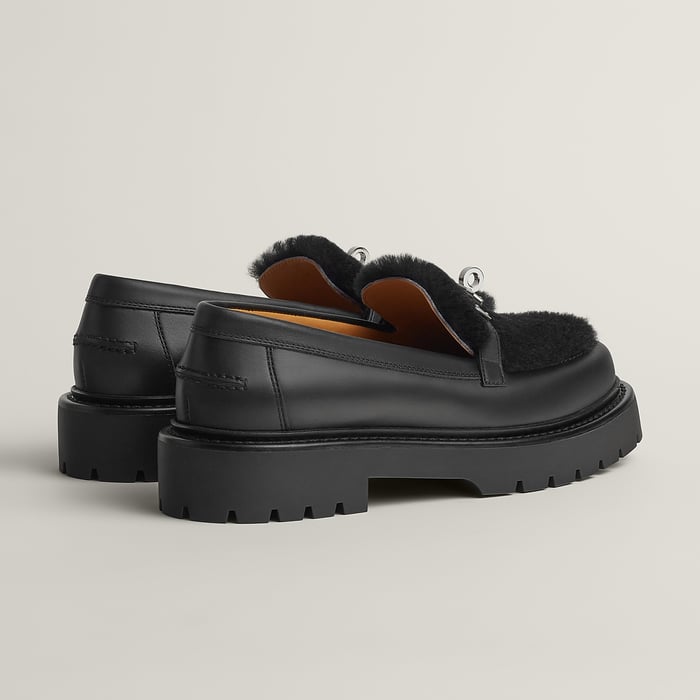 Noir Mocasines Icône
