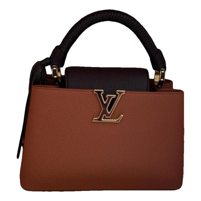 Capucines leather handbag