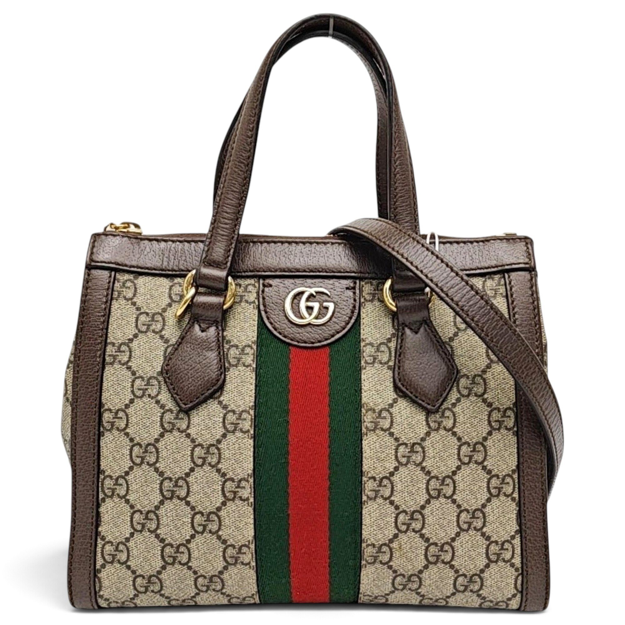 Ophidia leather handbag