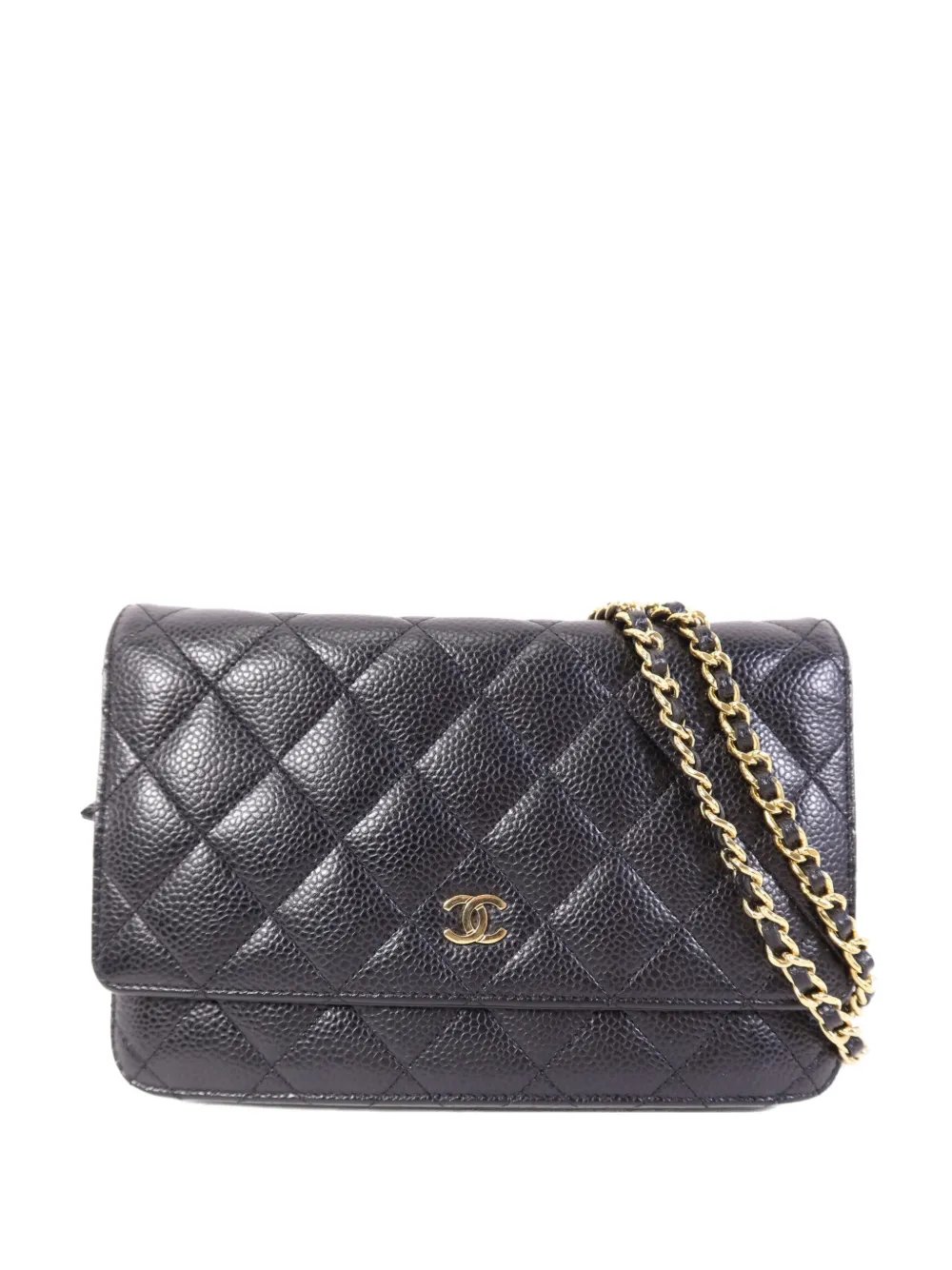 Wallet on Chain quilted calfskin shoulder bag