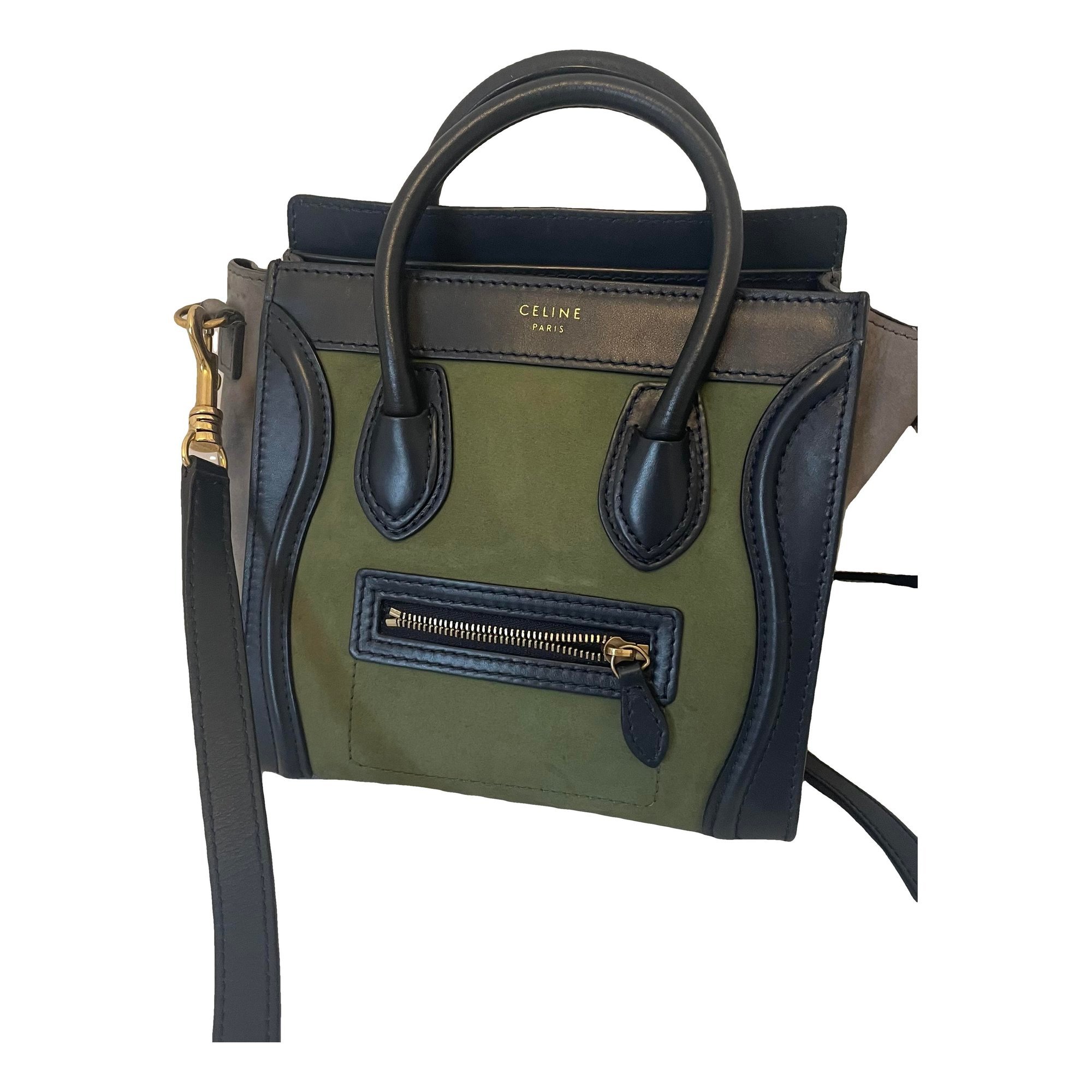 Nano Luggage leather handbag