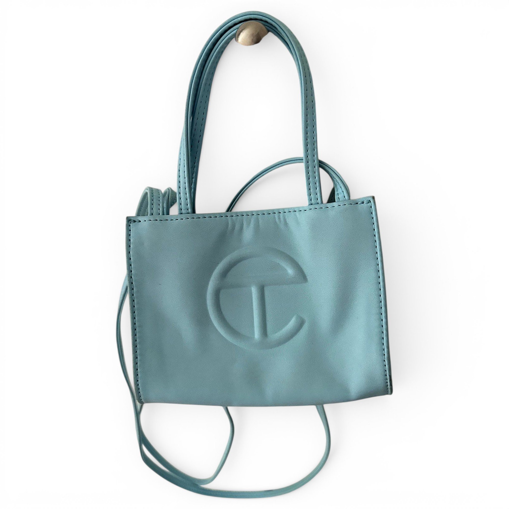 Telfar Small Shopping Bag vegan leather tote