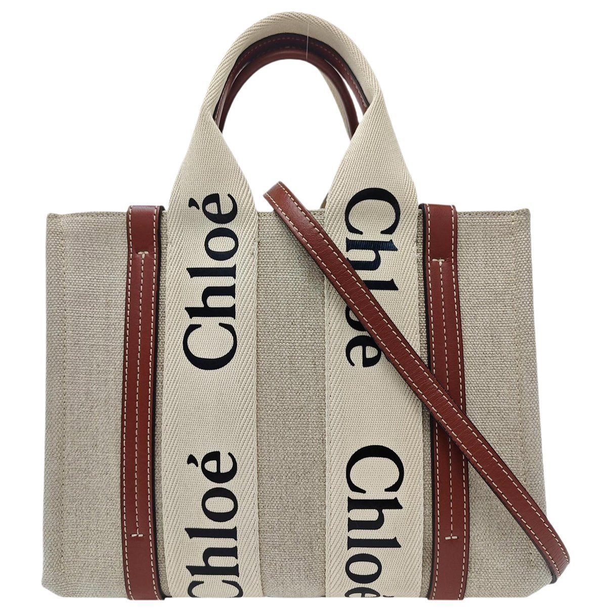 Woody cloth handbag