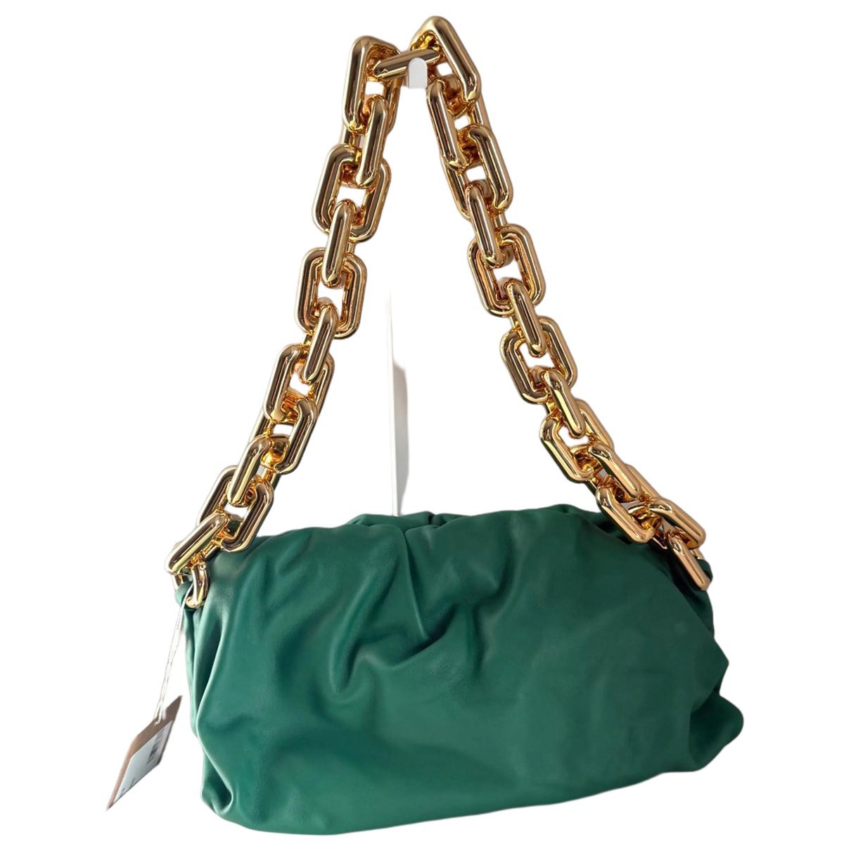 Chain Pouch leather handbag