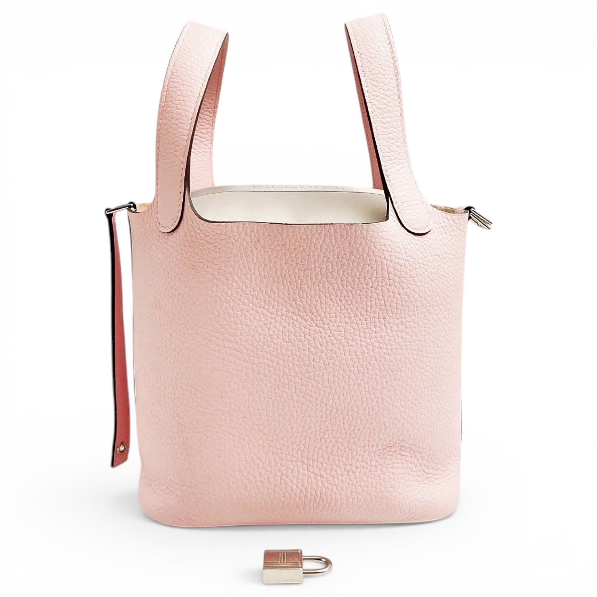 Picotin leather handbag
