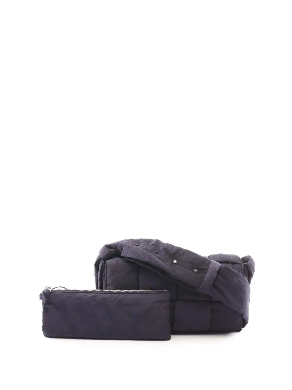 2012-2026 Nylon Intrecciato Padded Tech Cassette crossbody bag