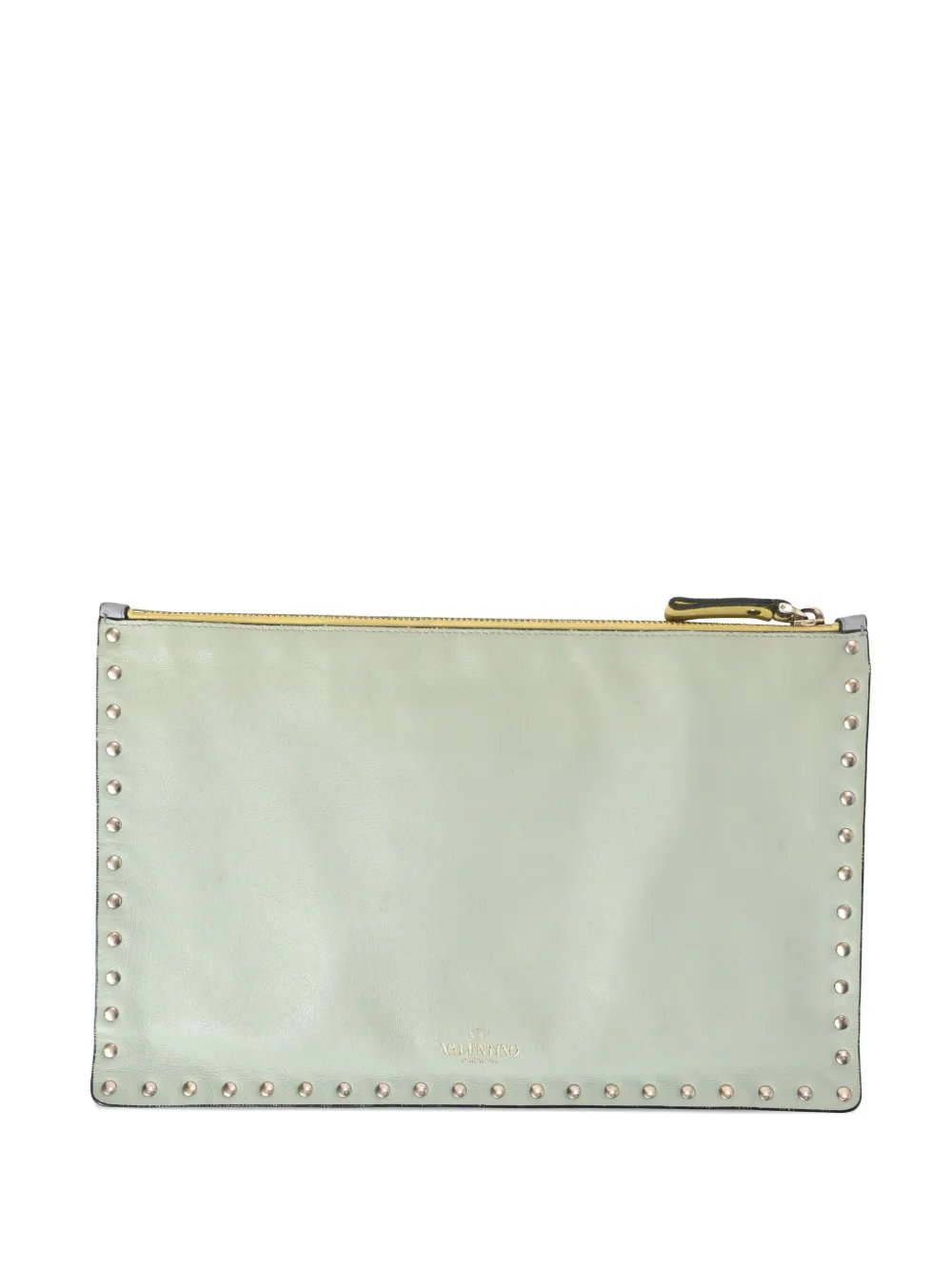 Rockstud clutch bag