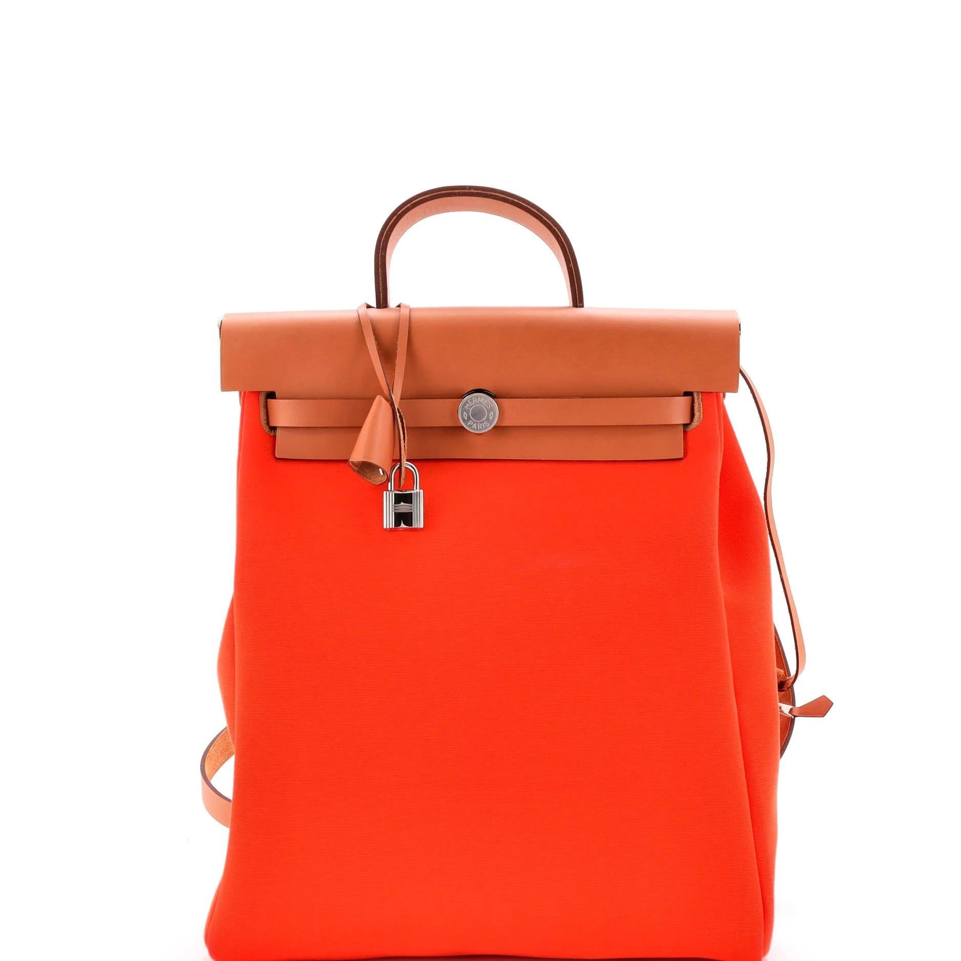 Herbag leather backpack