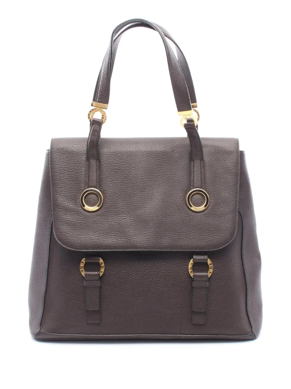 Bvlgari 2010-2026 Leather Flap tote bag