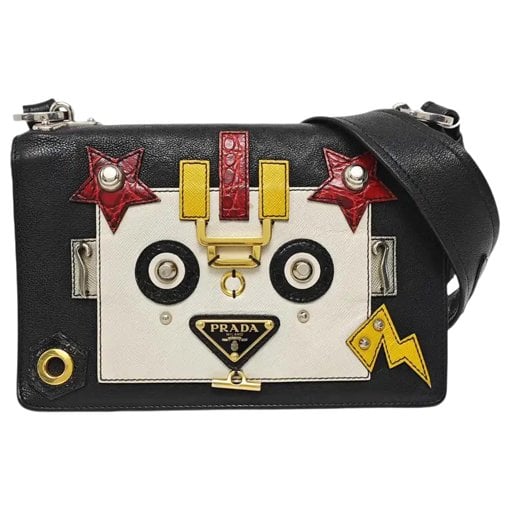 Leather crossbody bag