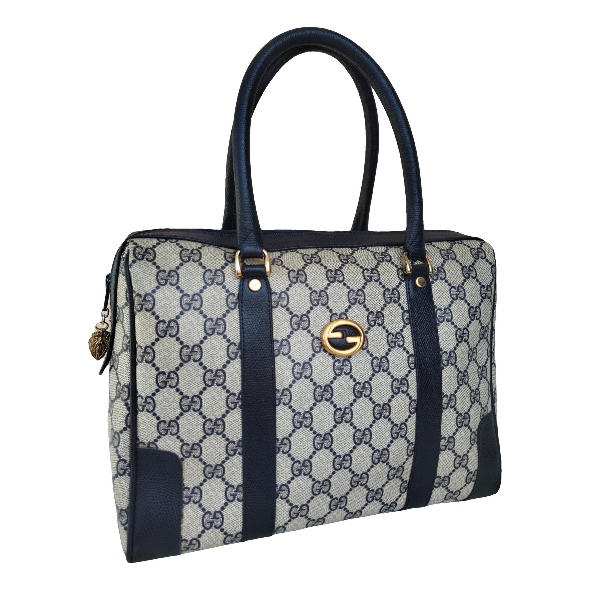 Ophidia Boston leather handbag