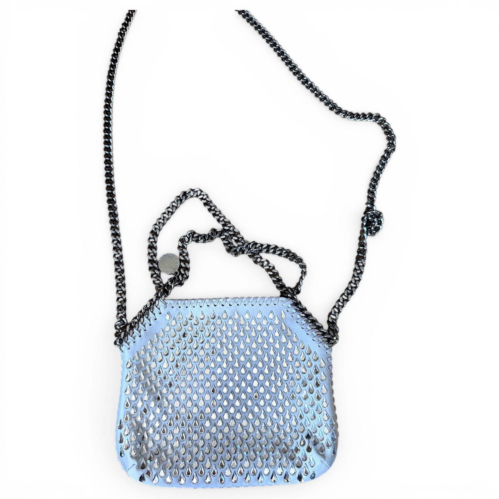 Falabella glitter mini bag