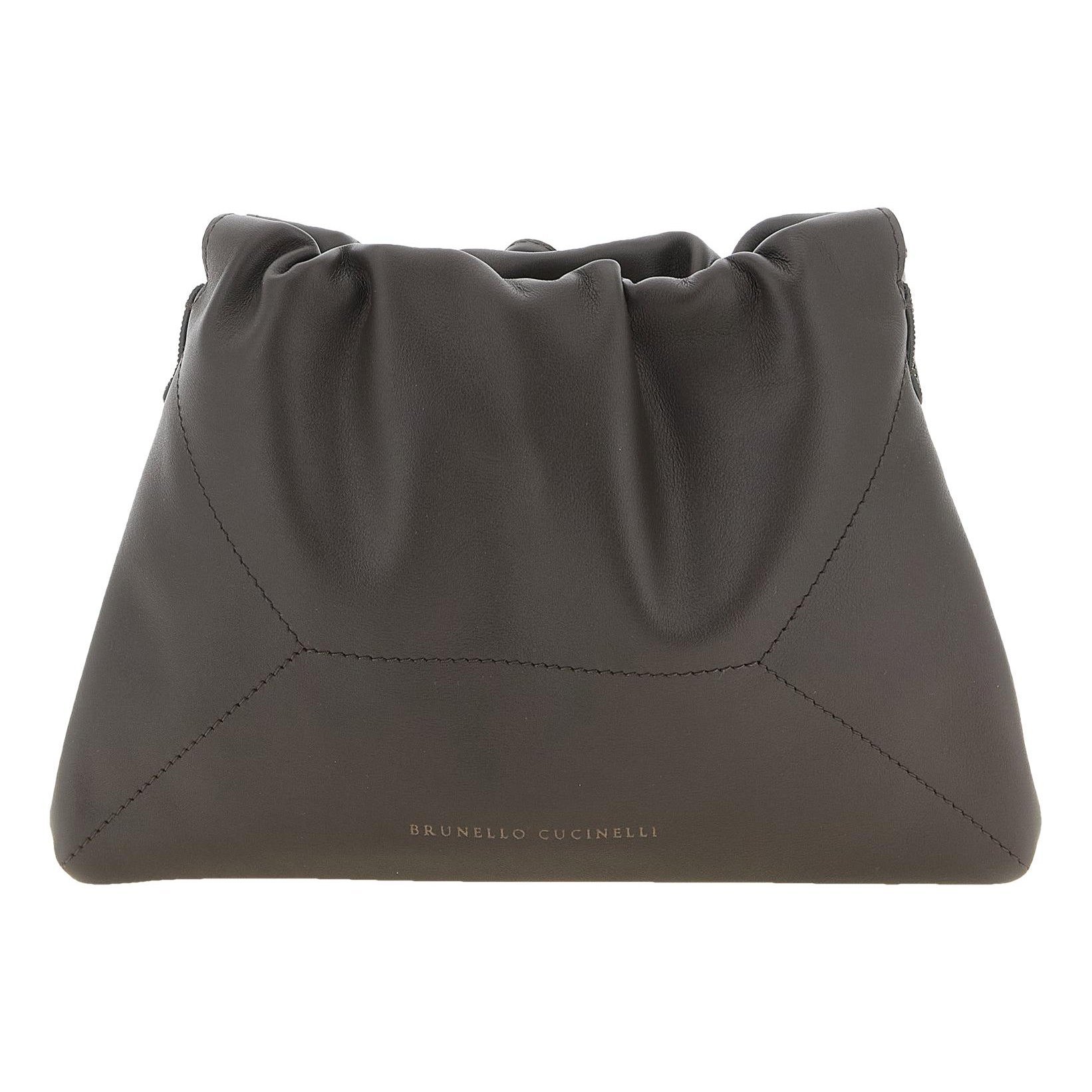 Brunello Cucinelli Leather clutch bag