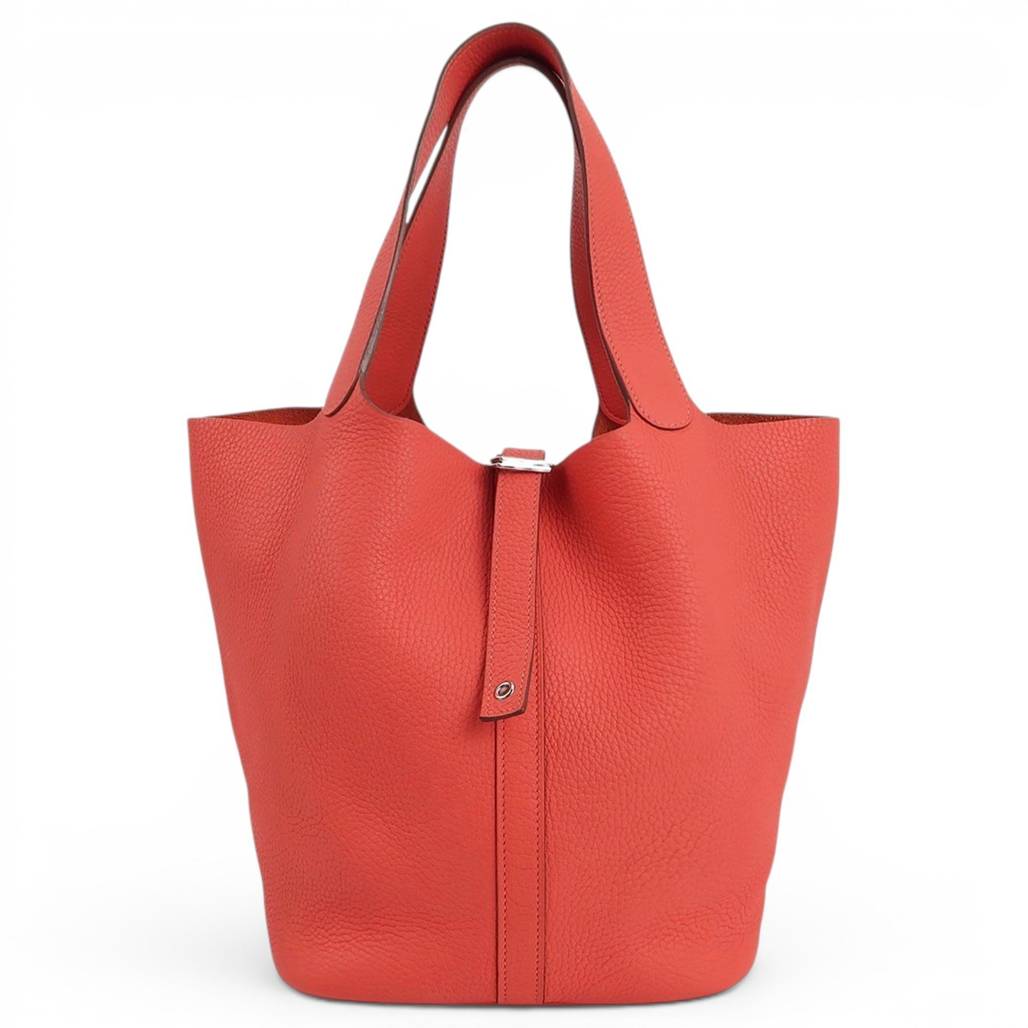 Picotin leather handbag