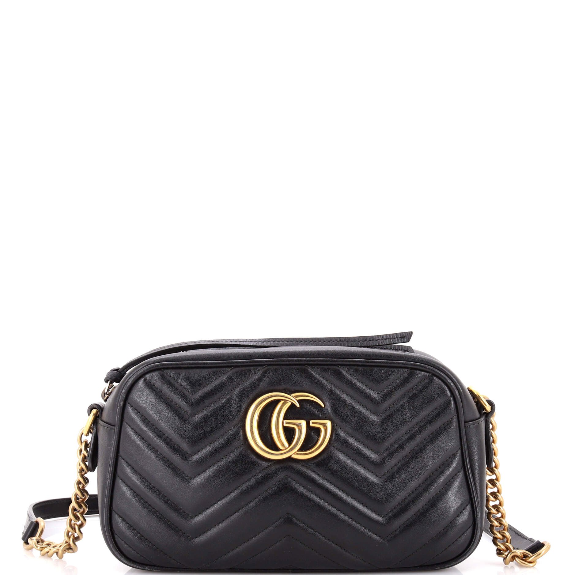 Gucci GG Marmont Shoulder Bag Matelasse Leather Small
