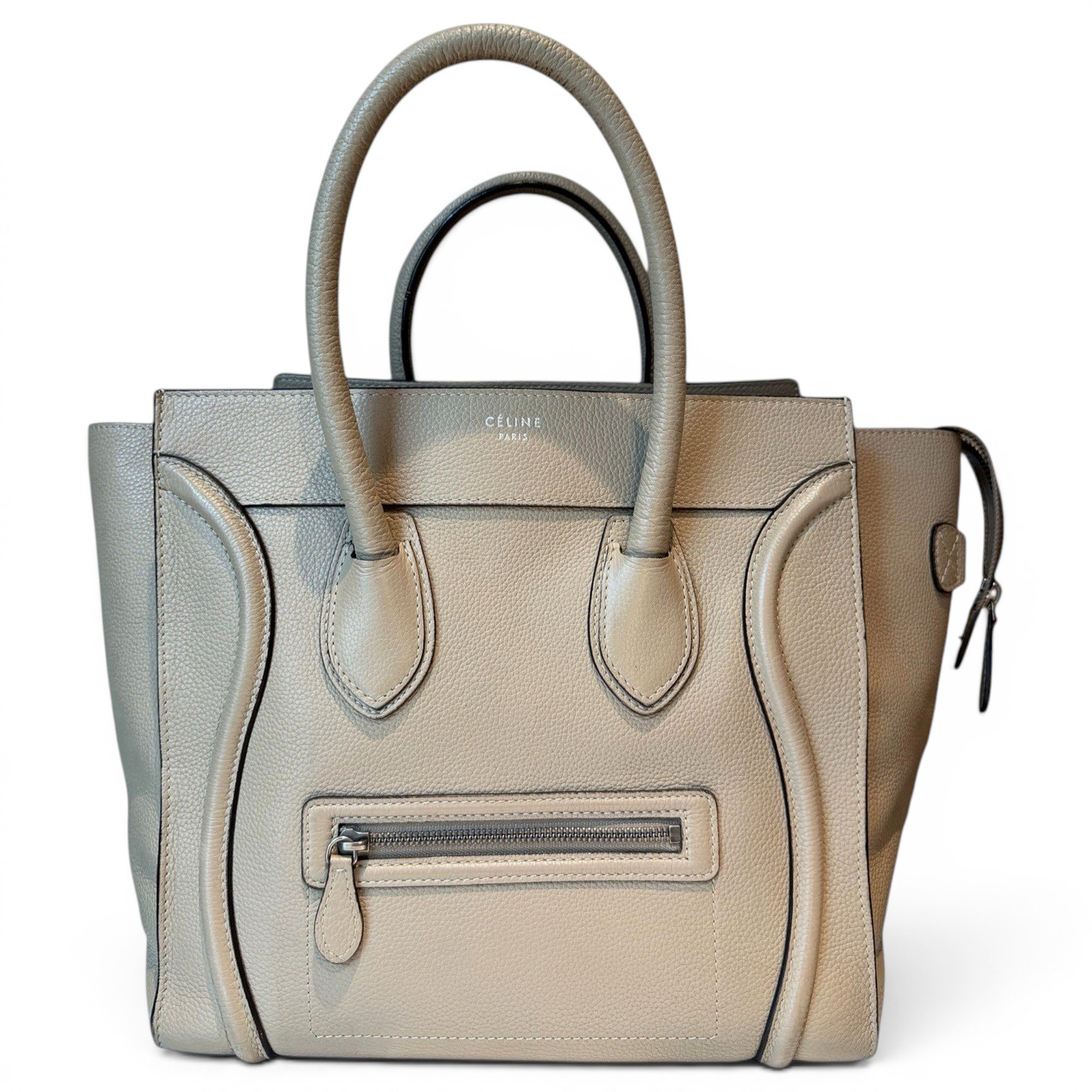 Luggage leather handbag