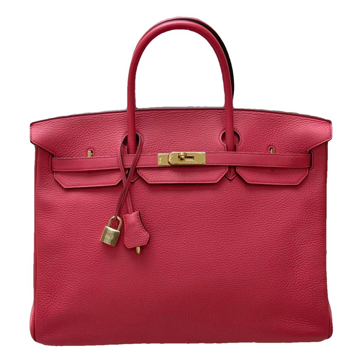 Birkin 40 leather handbag