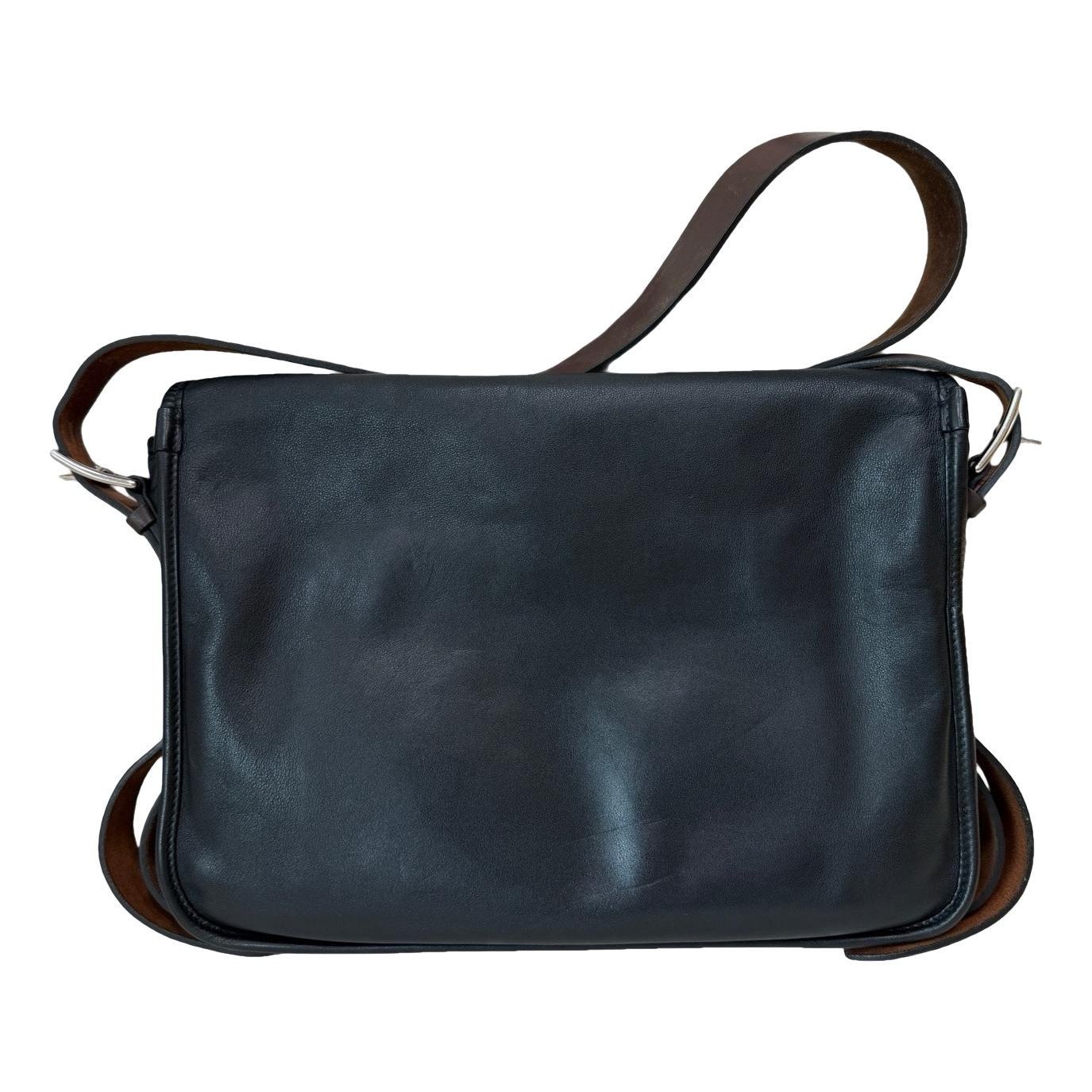 Barda leather handbag