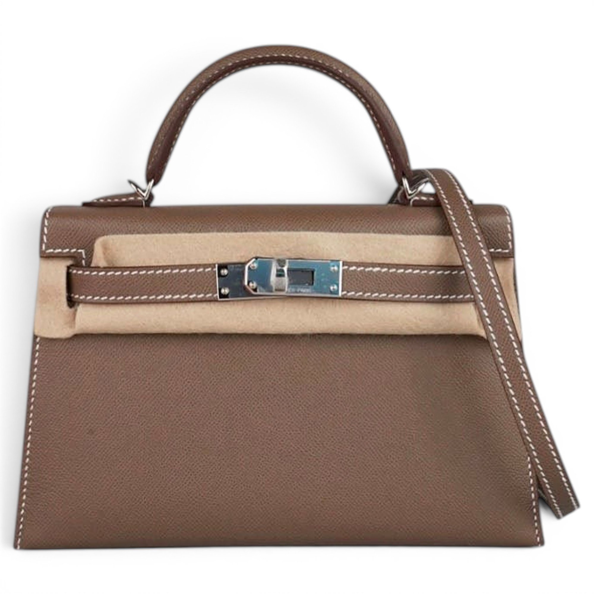Leather crossbody bag