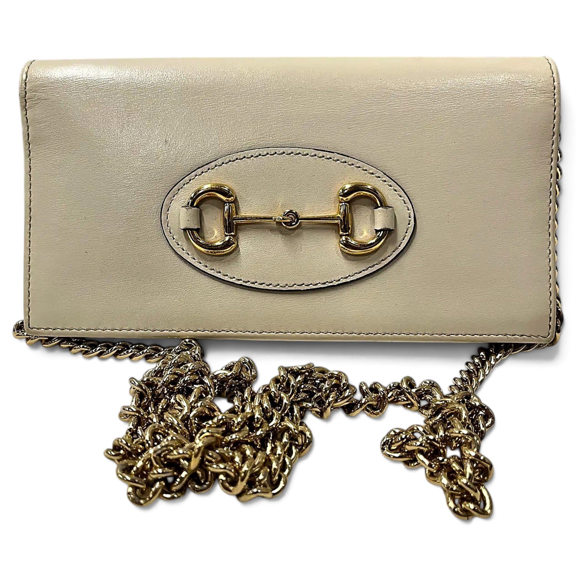 Horsebit 1955 Chain Wallet leather handbag