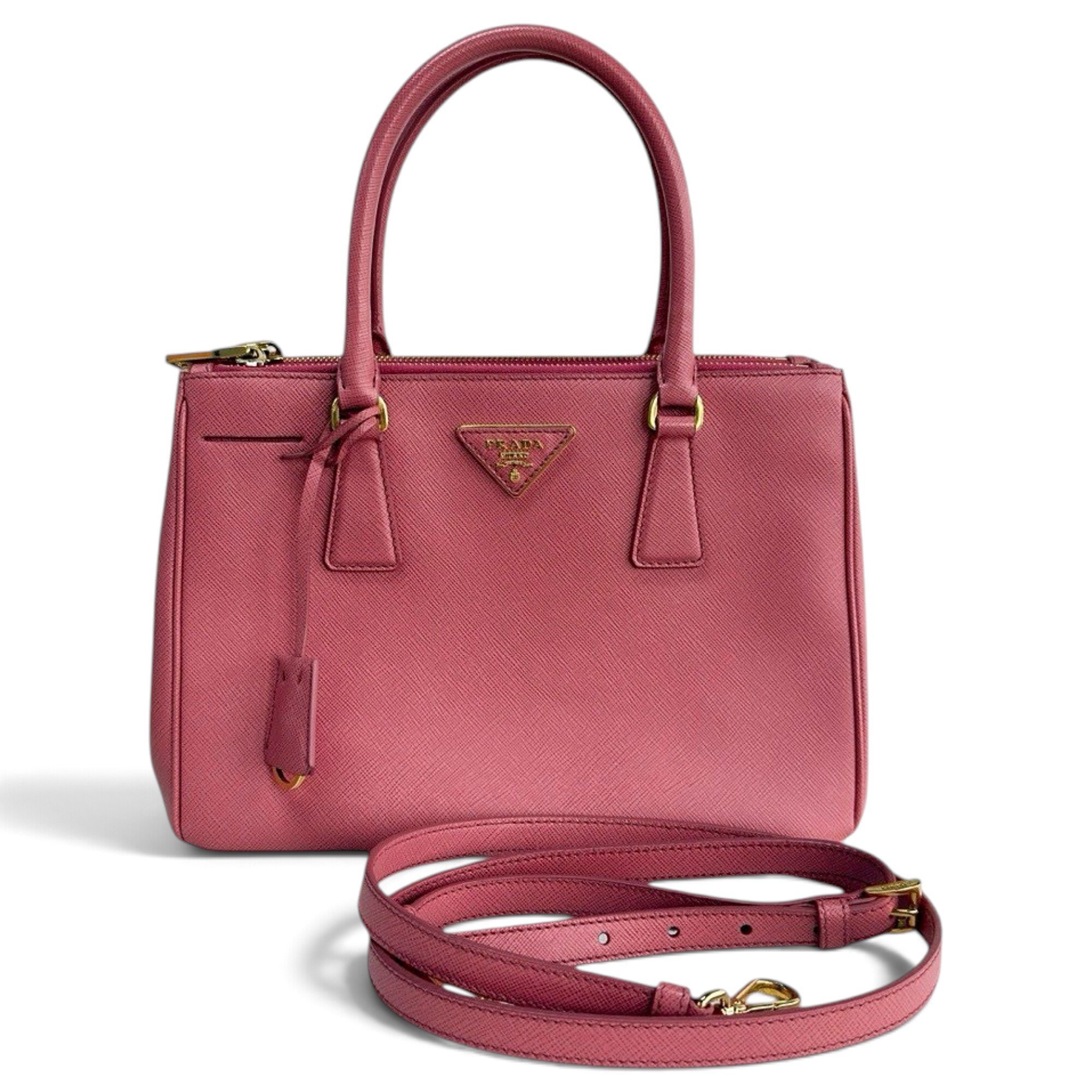 Galleria leather handbag