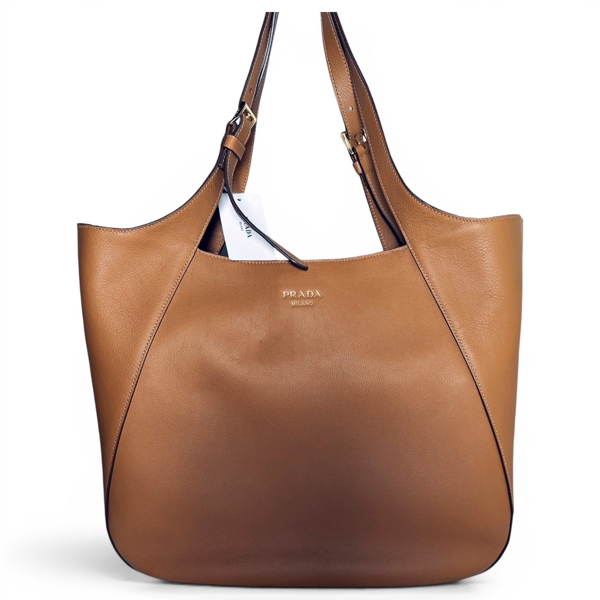 Leather tote