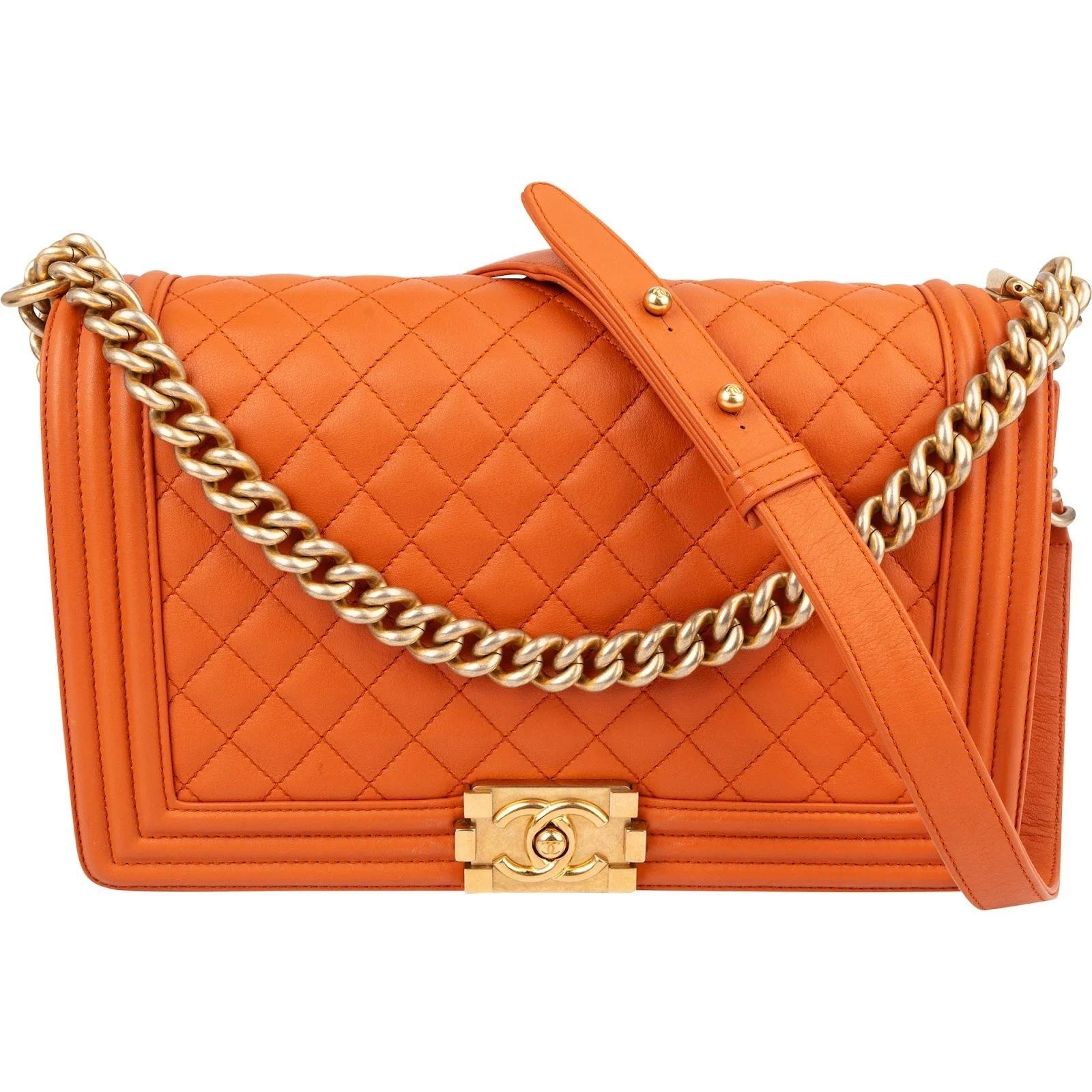 Boy leather crossbody bag