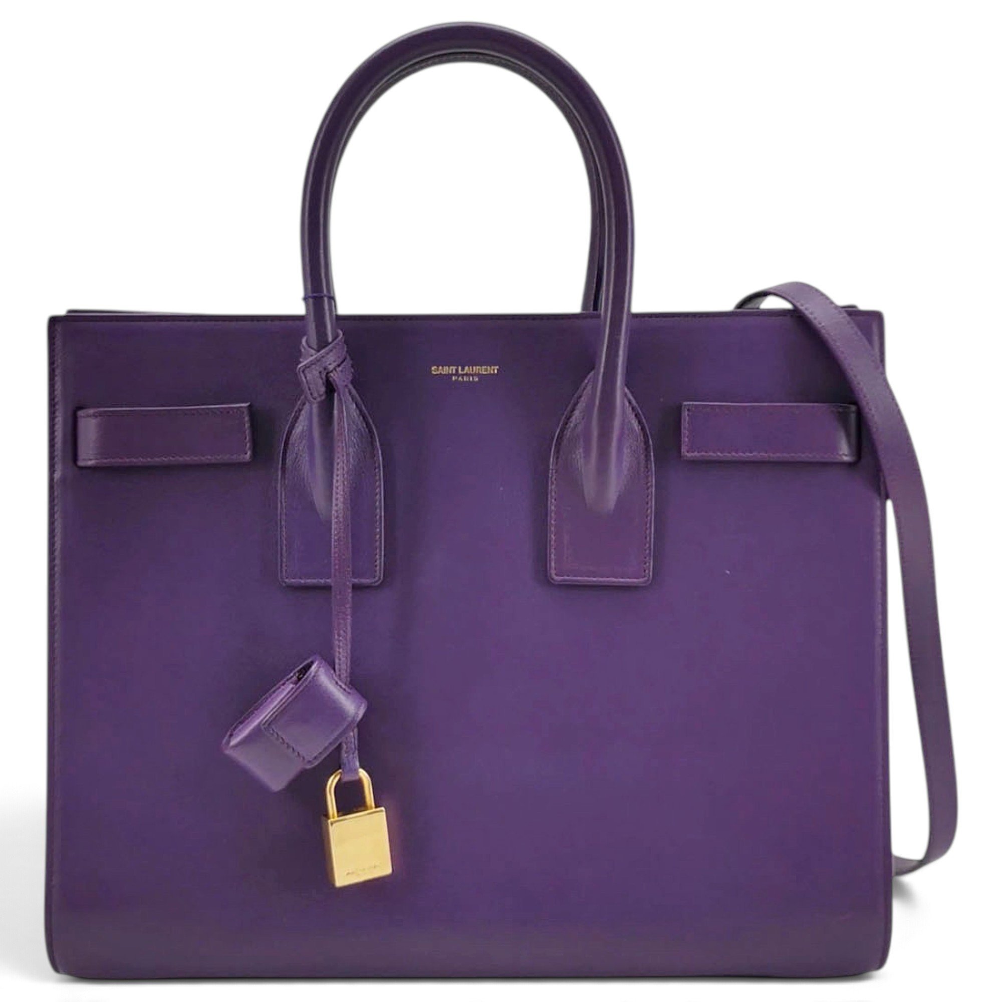Saint Laurent Sac de Jour leather tote