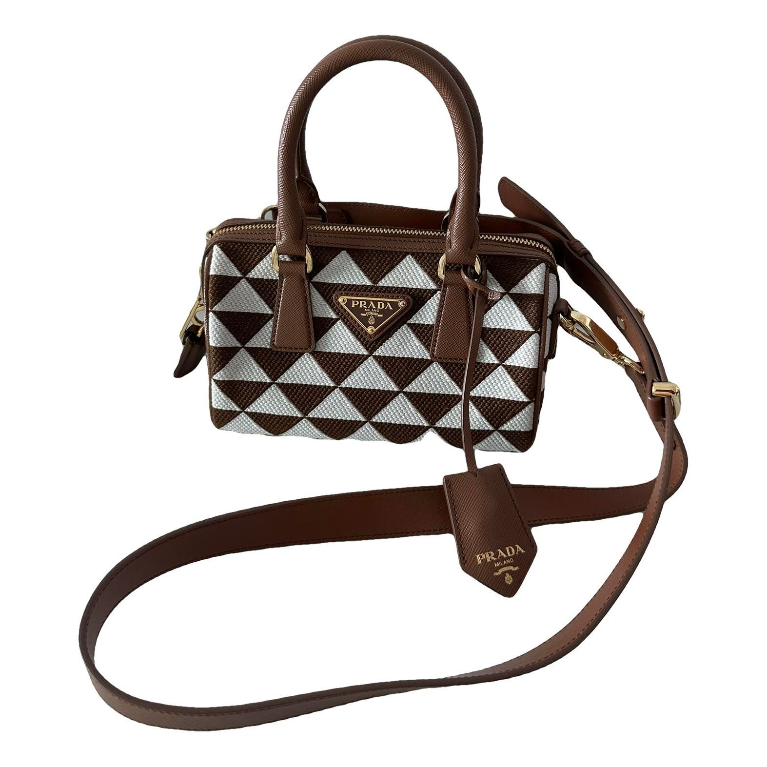 Galleria cloth handbag